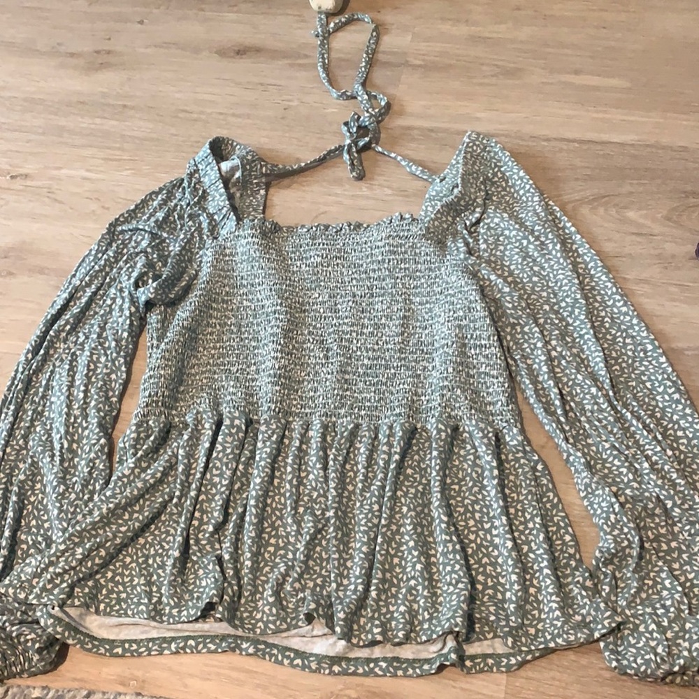 Green long sleeve